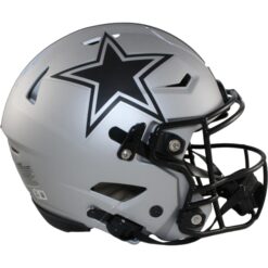 Deion Sanders Autographed Dallas Cowboys SpeedFlex Rave Helmet Beckett WIT 55207