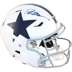 Deion Sanders Signed Dallas Cowboys Speedflex TB Helmet Beckett Witness 51753