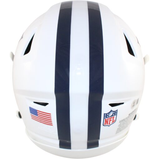 Deion Sanders Signed Dallas Cowboys Speedflex TB Helmet Beckett Witness 51753