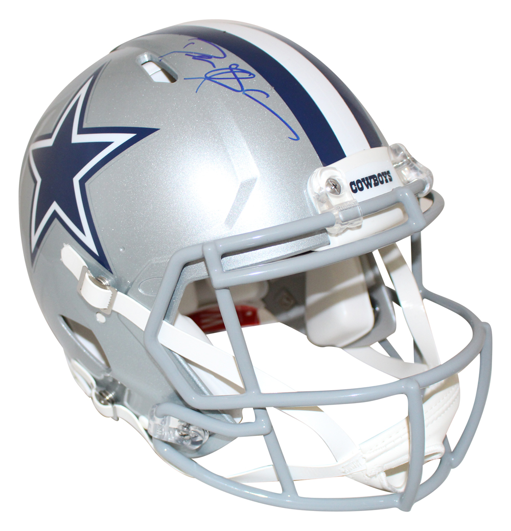 Deion Sanders Autographed Dallas Cowboys Authentic Speed Helmet BAS 27431