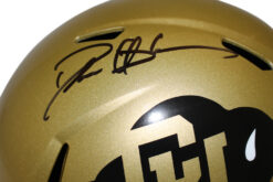 Deion Sanders Autographed Colorado Buffaloes F/S Speed Helmet Beckett
