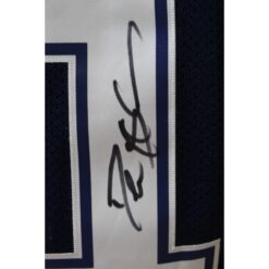 Deion Sanders Signed Dallas Cowboys M&N Blue Jersey Beckett 44071