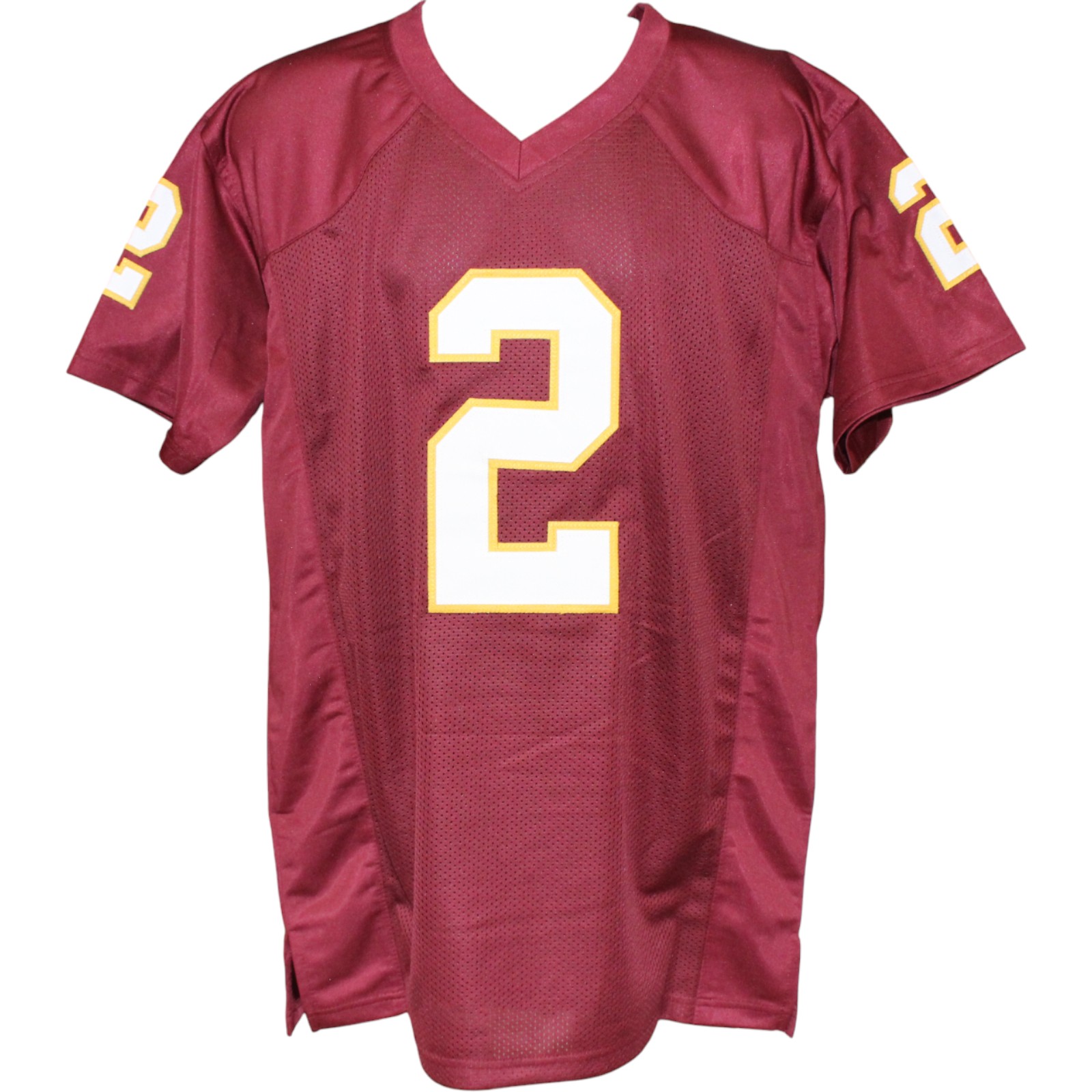 Deion Sanders Autographed/Signed College Style XL Red Jersey Beckett W 53319 4 Deion Sanders Autographed/Signed College Style XL Red Jersey Beckett W 53319