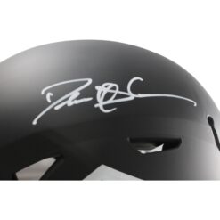 Deion Sanders Autographed Atlanta Falcons Mid-Size Midi Helmet Beckett WIT 55239