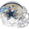 Deion Sanders Autographed/Signed Dallas Cowboys Chrome Mini Helmet BAS 27438