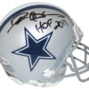 Deion Sanders Autographed/Signed Dallas Cowboys Mini Helmet HOF BAS 27197