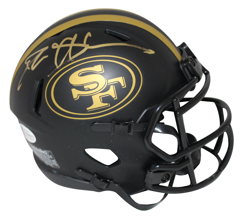 Deion Sanders Autographed San Francisco 49ers Eclipse Mini Helmet BAS 27441
