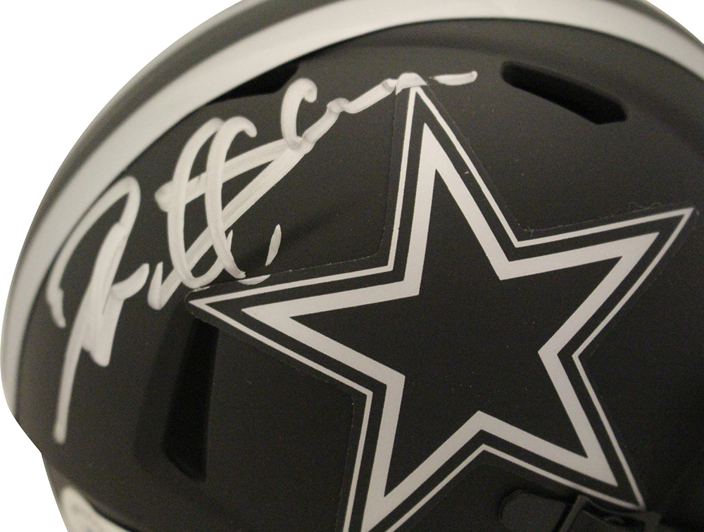 Deion Sanders Autographed Dallas Cowboys Eclipse Mini Helmet Beckett