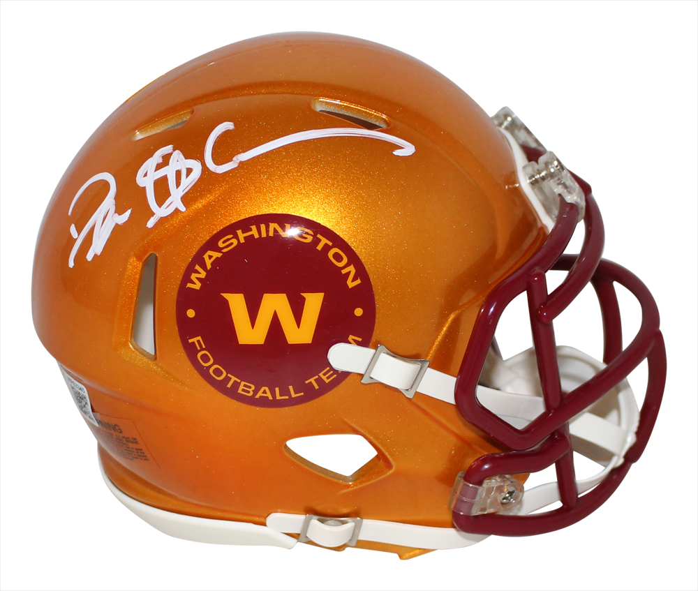Deion Sanders Signed Washington Football Team Flash Mini Helmet BAS