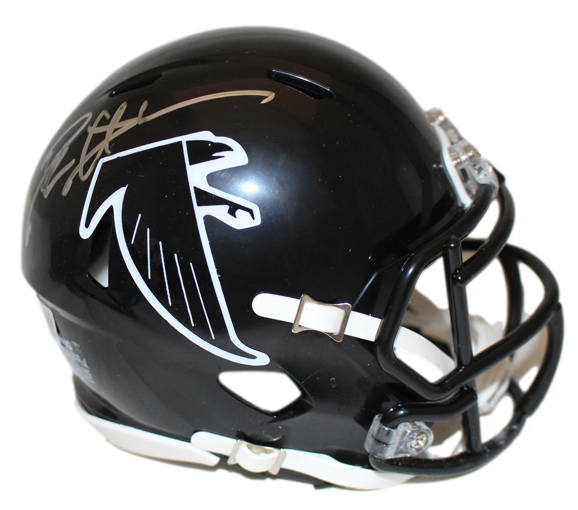 Deion Sanders Signed Atlanta Falcons 90-02 Speed Mini Helmet Beckett