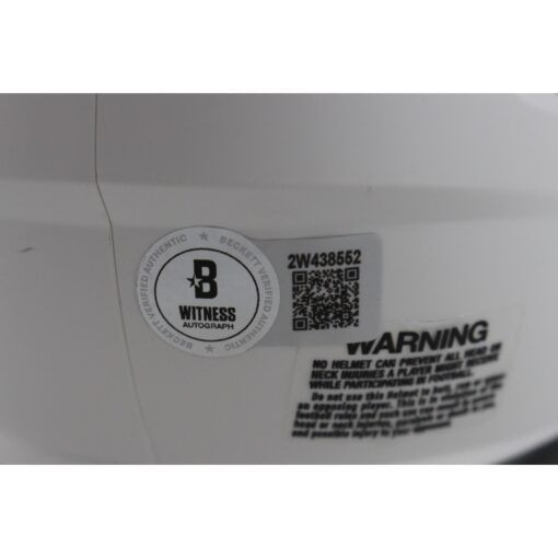 Deion Sanders Autographed Colorado Buffaloes White Mini Helmet Beckett 49662