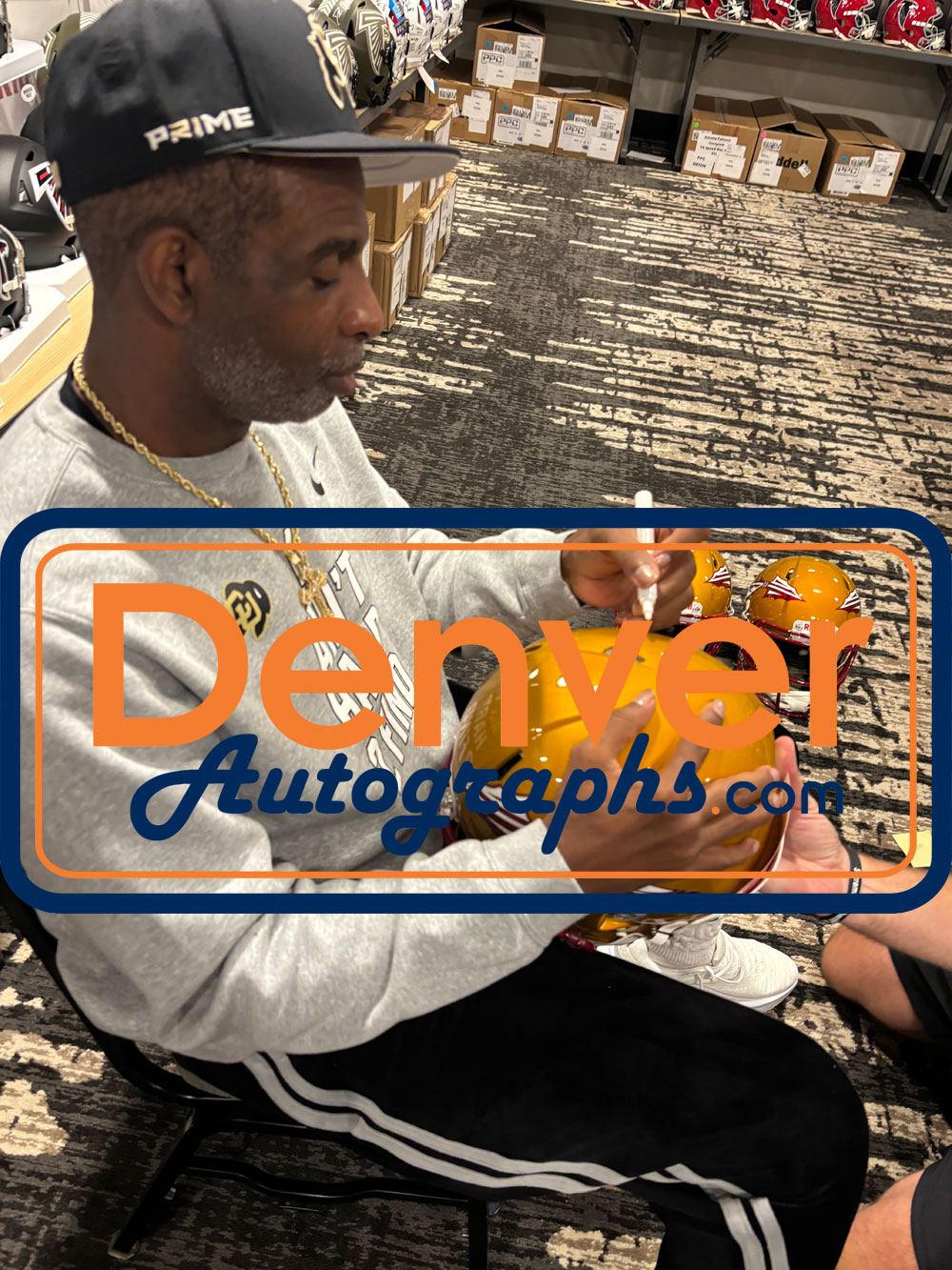 Deion Sanders Autographed Florida State Seminoles Pro Flash Helmet Beckett 53331 6 Deion Sanders Autographed Florida State Seminoles Pro Flash Helmet Beckett 53331