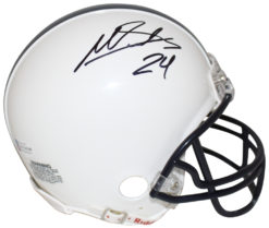 Miles Sanders Autographed Penn State Nittany Lions Mini Helmet BAS 25958