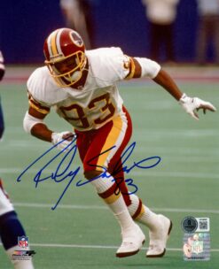 Ricky Sanders Autographed Washington Redskins 8x10 Photo Beckett 56840
