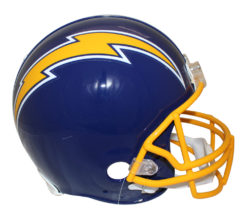 San Diego Chargers Full Size Authentic 1974-87 VSR4 Helmet New In Box