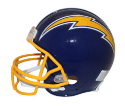 San Diego Chargers Full Size Authentic 1974-87 VSR4 Helmet New In Box