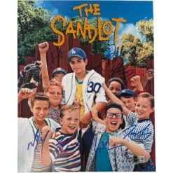 Sandlot Autographed/Signed Sandlot 11x14 Photo Movie Cover Beckett WIT 58321