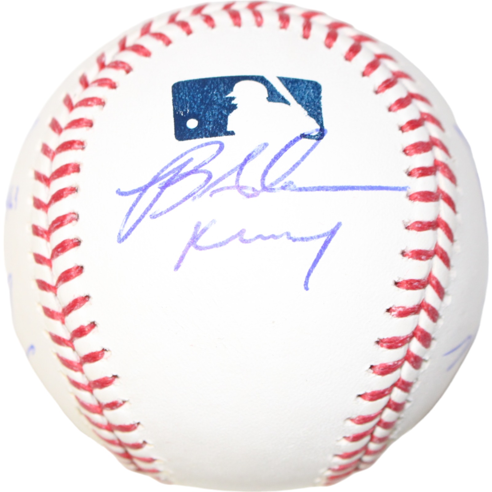 Sandlot Autographed/Signed OML Baseball Tom Guiry +4 Sigs Beckett