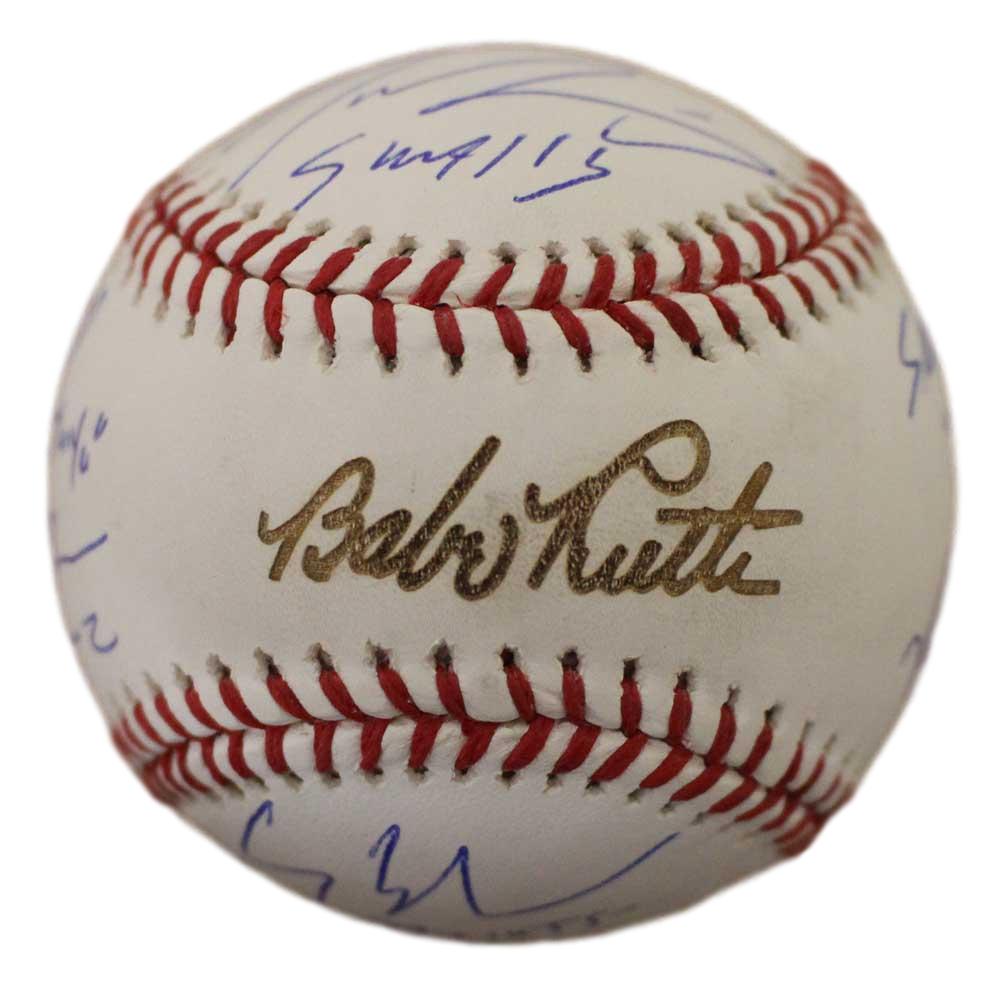 The Sandlot Autographed/Signed Black Rawlings Baseball Bat 5 Sigs BAS 