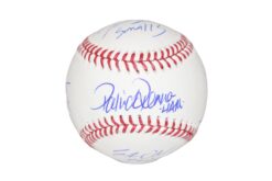 Sandlot Signed OML Baseball Tom Guiry Patrick Renna (HAM) +6 Sigs BAS 