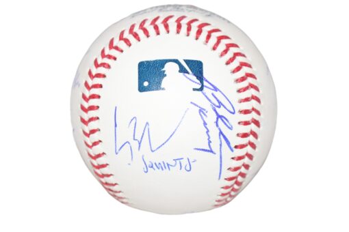 Sandlot Signed OML Baseball Tom Guiry Patrick Renna (HAM) +6 Sigs BAS