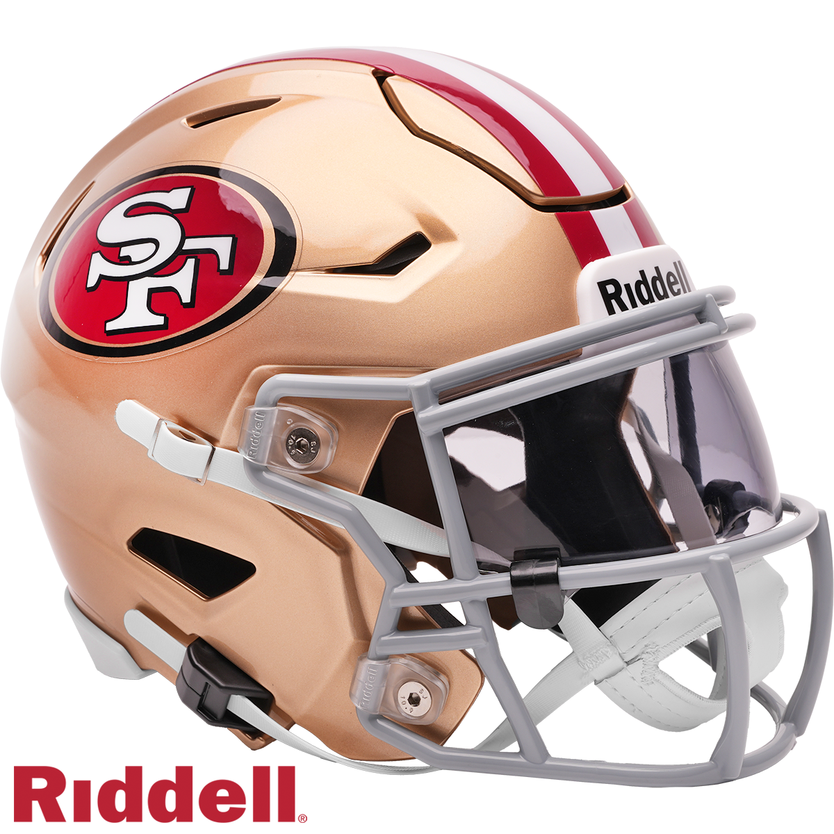 San Francisco 49ers Riddell Midi-Size Midi Helmet New In Box 53257 1 San Francisco 49ers Riddell Midi-Size Midi Helmet New In Box 53257