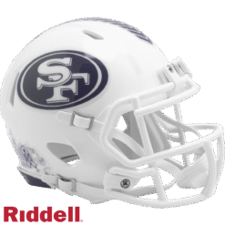 San Franciso 49ers Riddell New In Box 2024 Salute to Service Mini Helmet 48107