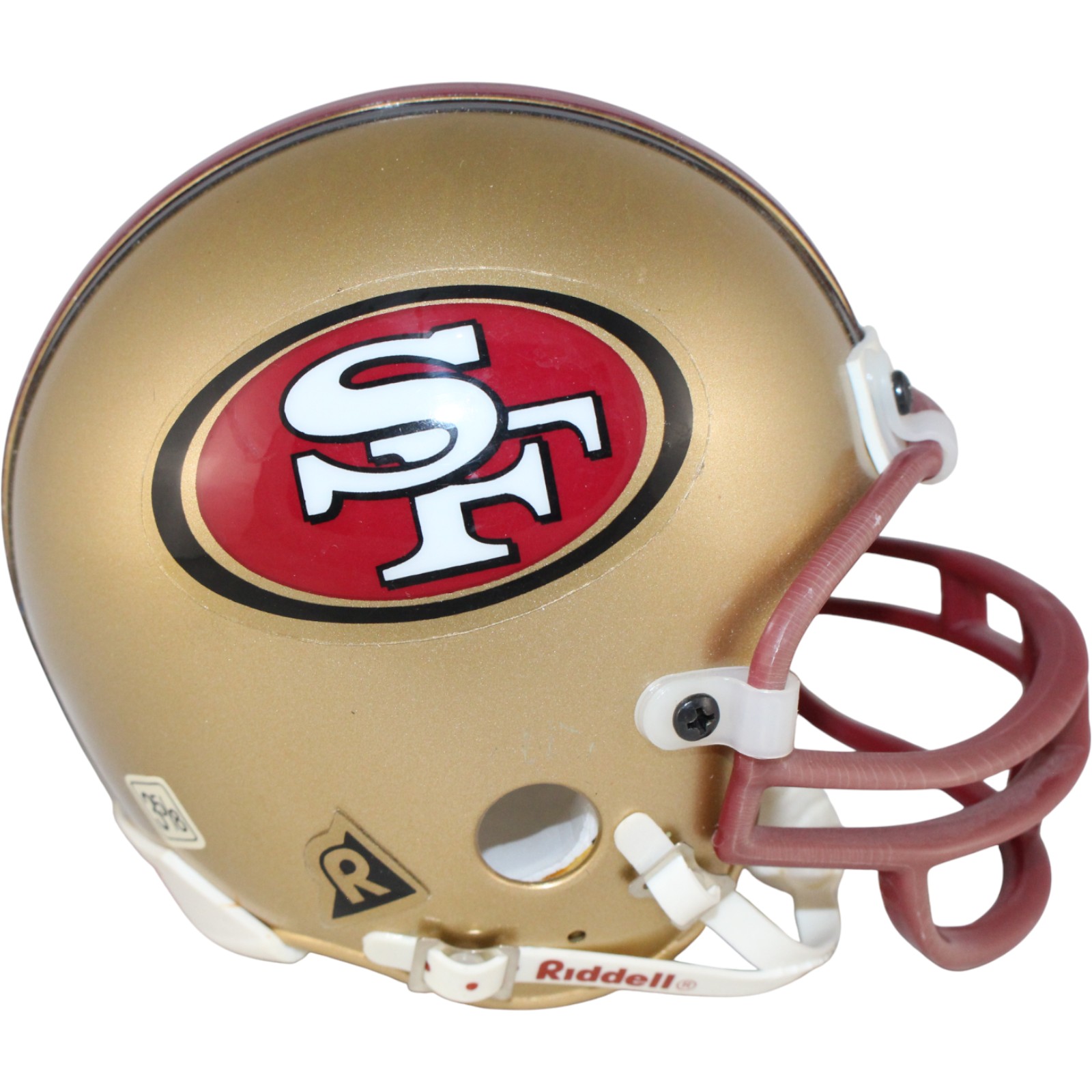 San Francisco 49ers 1996-2008 Replica VSR4 Mini Helmet No Box 52736 1 San Francisco 49ers 1996-2008 Replica VSR4 Mini Helmet No Box 52736