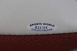 Jesse Sapolu Autographed/Signed Mini Football DEFLATED AS IS DEN 59349