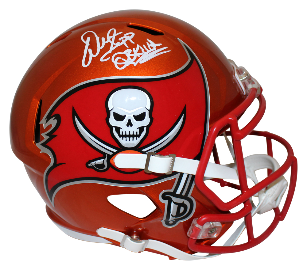 Warren Sapp Signed Tampa Bay Buccaneers F/S Flash Speed Helmet BAS