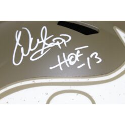 Warren Sapp Autographed Tampa Bay Buccaneers F/S 22 STS Helmet HOF Beckett 53279