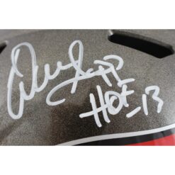 Warren Sapp Autographed Tampa Bay Buccaneers F/S Helmet Beckett Witness 50173