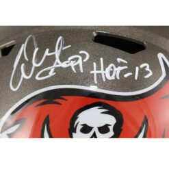 Warren Sapp Autographed Tampa Bay Buccaneers F/S TB Helmet HOF Beckett W 53292