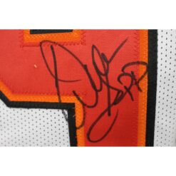 Warren Sapp Autographed/Signed Pro Style Jersey XL White Beckett Witness 50186