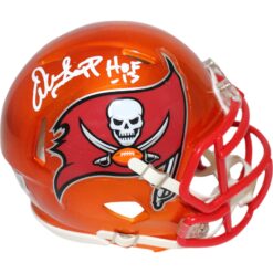 Warren Sapp Autographed/Signed Tampa Bay Buccaneers Flash Mini Helmet BAS 48805