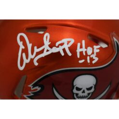 Warren Sapp Autographed/Signed Tampa Bay Buccaneers Flash Mini Helmet BAS 48805
