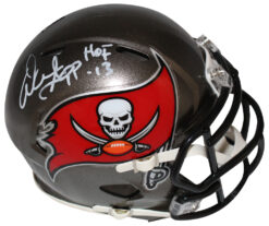 Warren Sapp Signed Tampa Bay Buccaneers F/S TB Helmet Beckett 39544