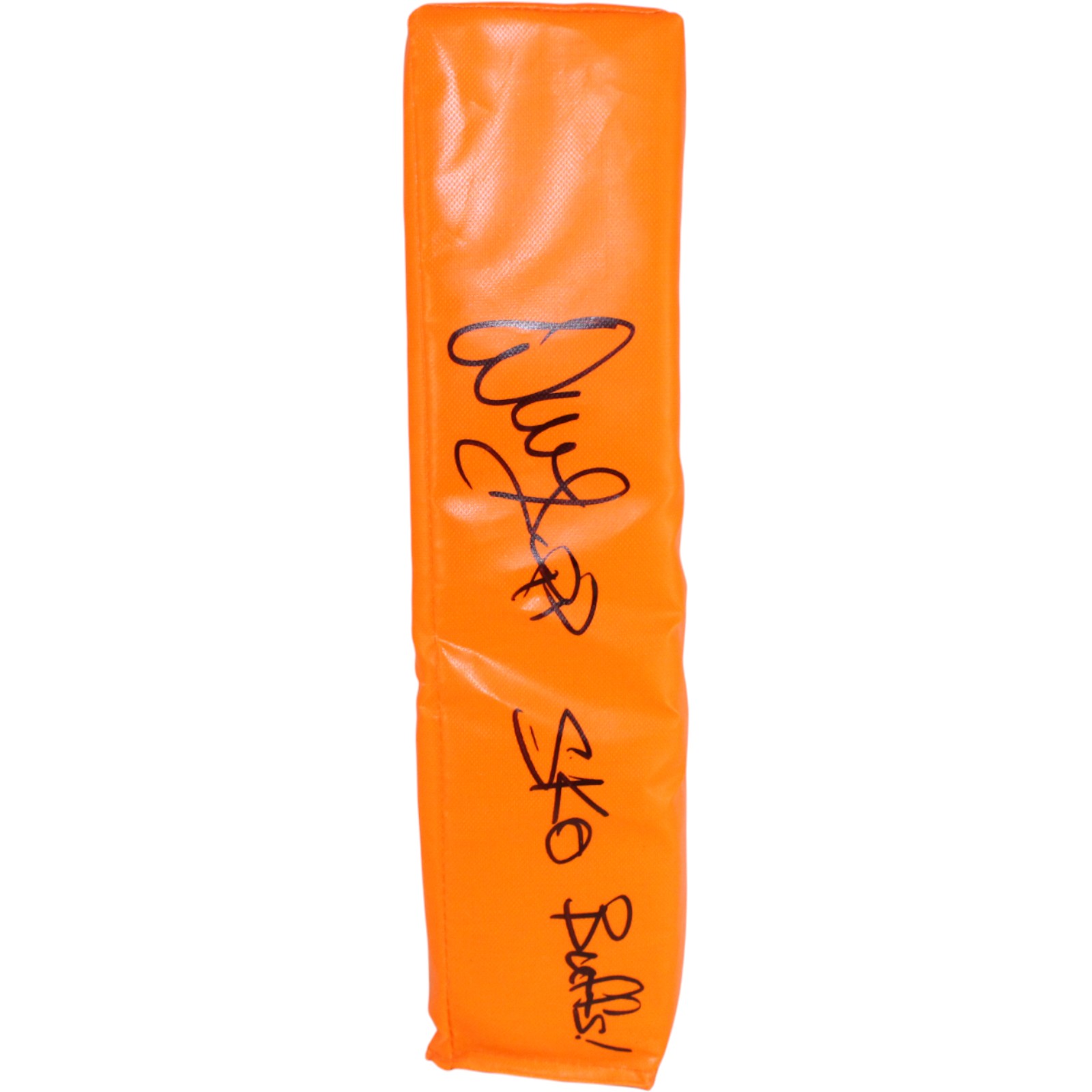 Warren Sapp Autographed/Signed Pylon Sko Buffs Inscription Beckett Witness 53293 1 Warren Sapp Autographed/Signed Pylon Sko Buffs Inscription Beckett Witness 53293