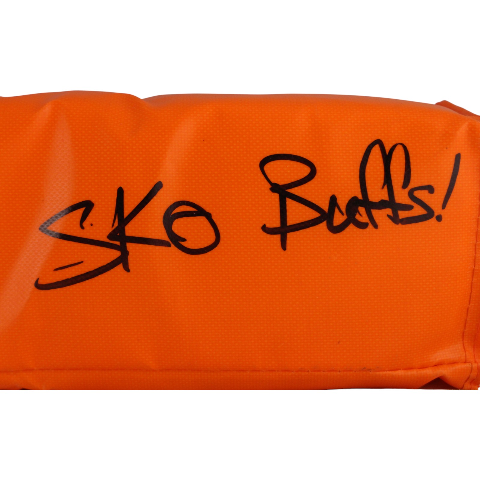 Warren Sapp Autographed/Signed Pylon Sko Buffs Inscription Beckett Witness 53293 4 Warren Sapp Autographed/Signed Pylon Sko Buffs Inscription Beckett Witness 53293