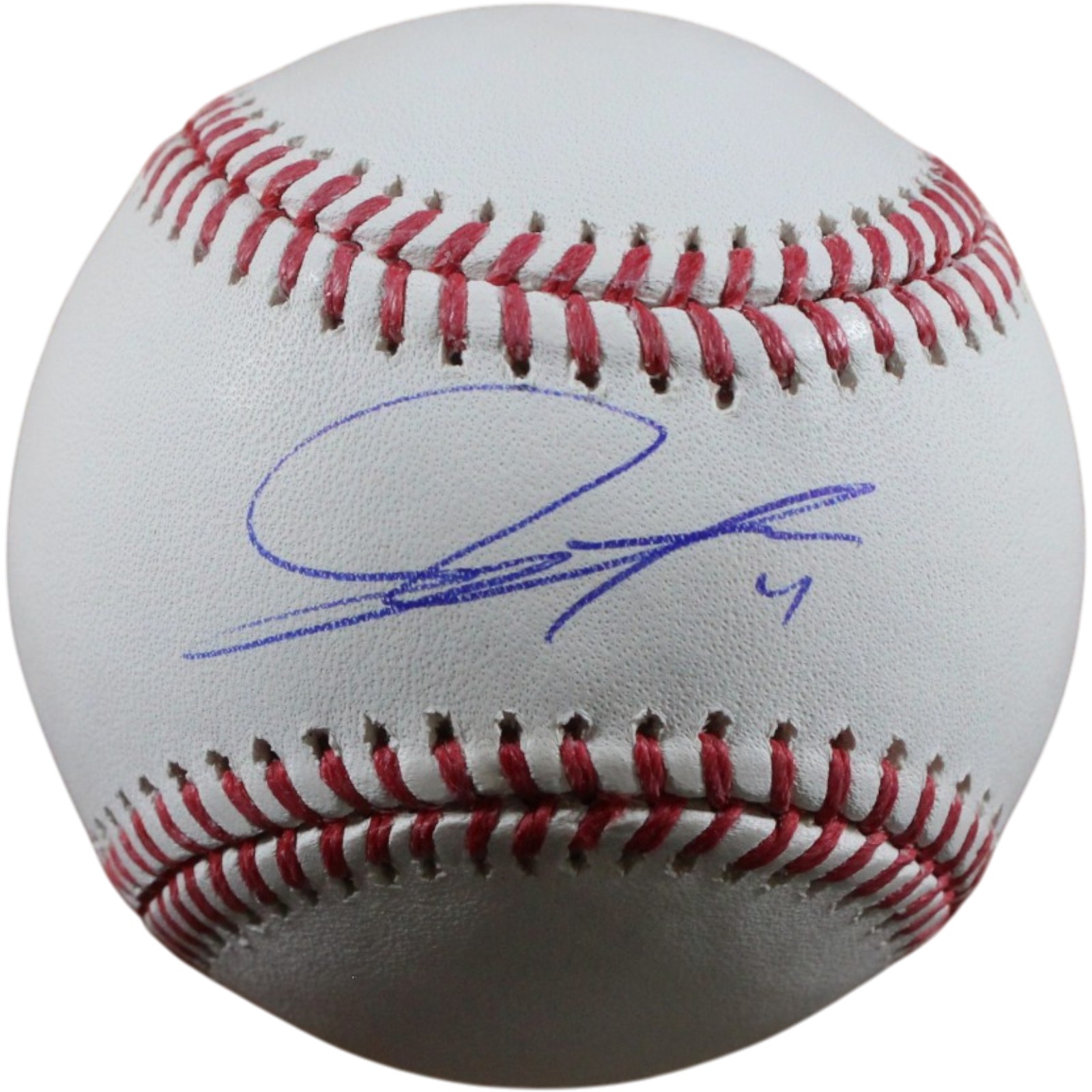 Roki Sasaki Autographed/Signed Los Angeles Dodgers OML Baseball Beckett 56300