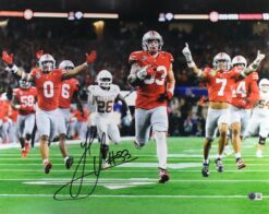 Jack Sawyer Autographed Ohio State Buckeyes 16x20 Photo Beckett Witness 53153