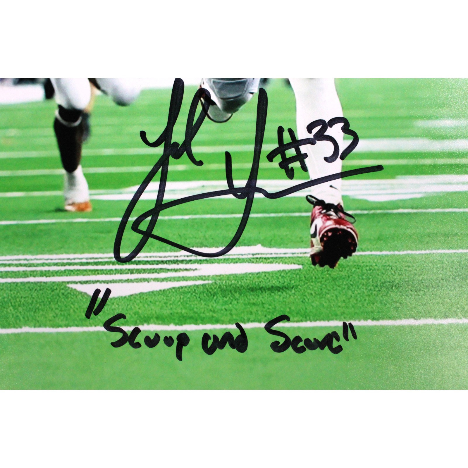 Jack Sawyer Signed Ohio State Buckeyes 16x20 Photo Scoop and Score Beckett 51250
