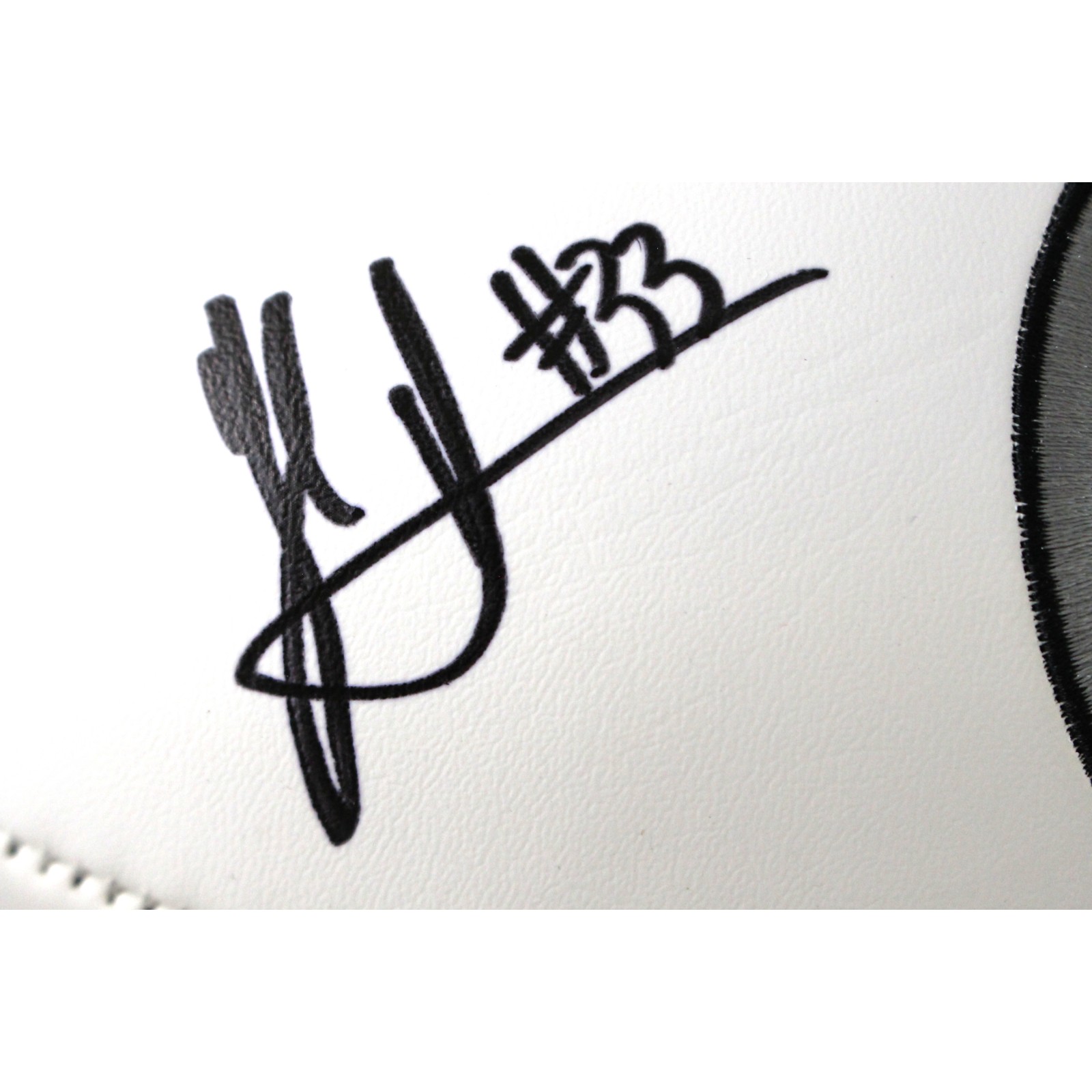 Jack Sawyer Autographed Pittsburgh Steelers Logo Football Beckett Witness 51658