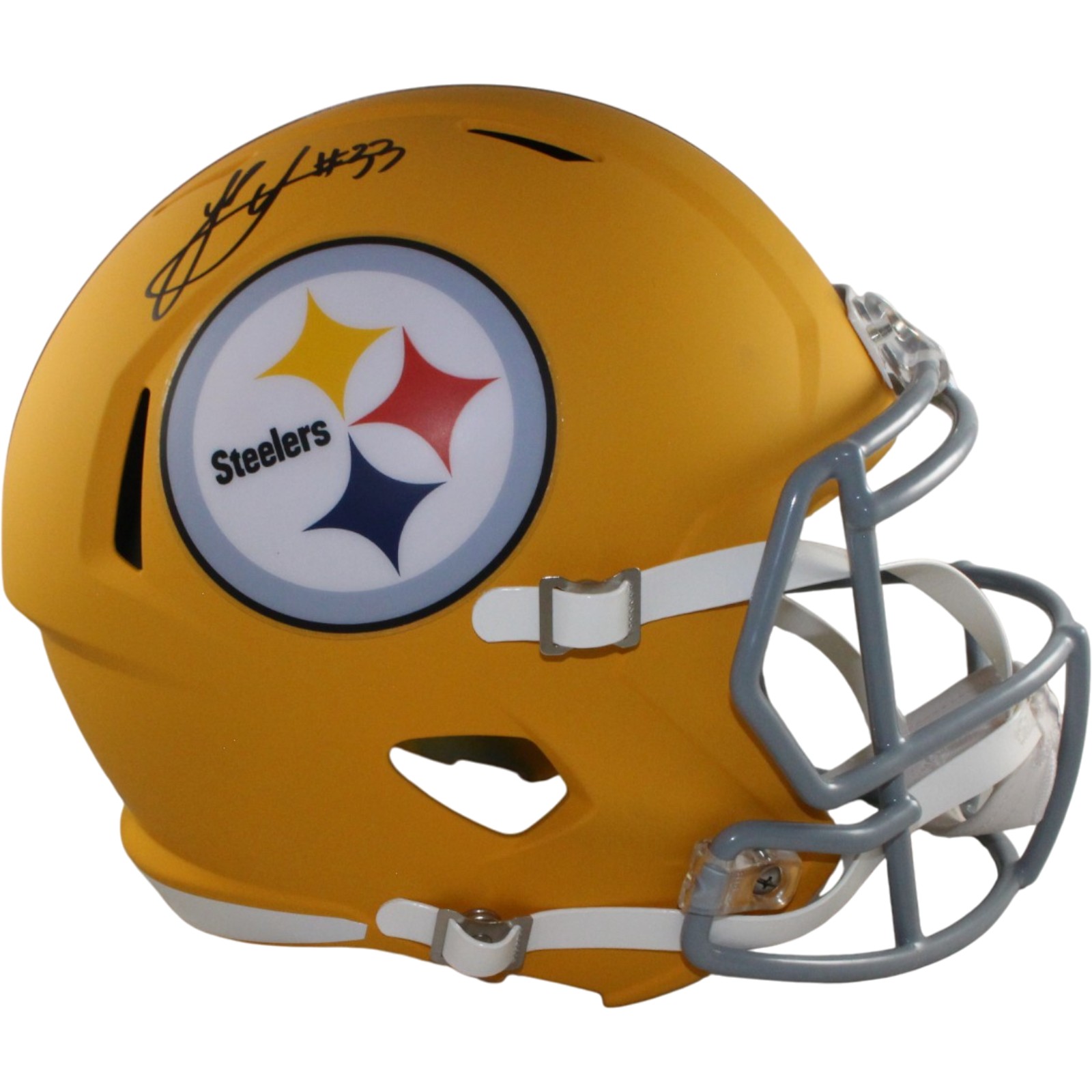 Jack Sawyer Autographed Pittsburgh Steelers F/S Alt 25 Helmet Beckett WIT 56953 1 Jack Sawyer Autographed Pittsburgh Steelers F/S Alt 25 Helmet Beckett WIT 56953