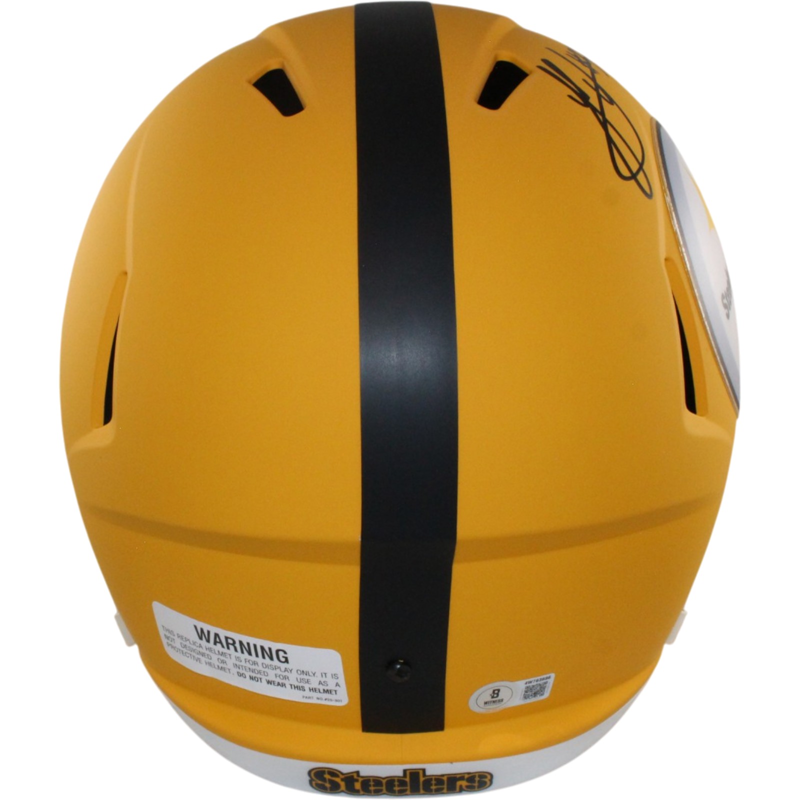 Jack Sawyer Autographed Pittsburgh Steelers F/S Alt 25 Helmet Beckett WIT 56953 3 Jack Sawyer Autographed Pittsburgh Steelers F/S Alt 25 Helmet Beckett WIT 56953