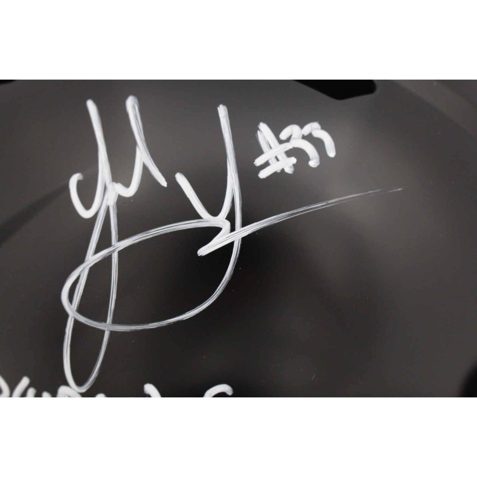 Jack Sawyer Signed Ohio State Buckeyes F/S Helmet Scoop and Score Beckett 49640