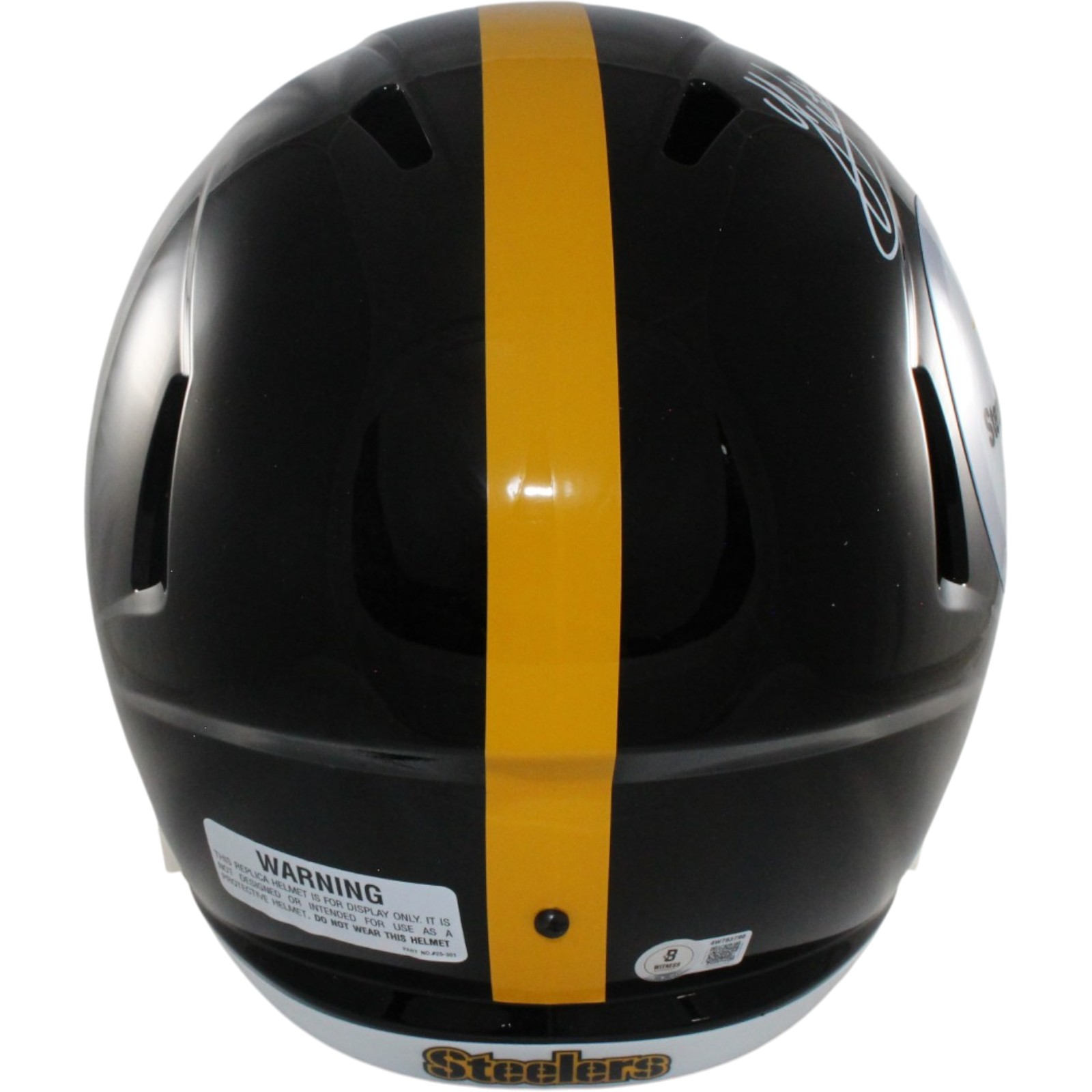 Jack Sawyer Autographed Pittsburgh Steelers F/S Helmet Beckett Witness 56950 3 Jack Sawyer Autographed Pittsburgh Steelers F/S Helmet Beckett Witness 56950