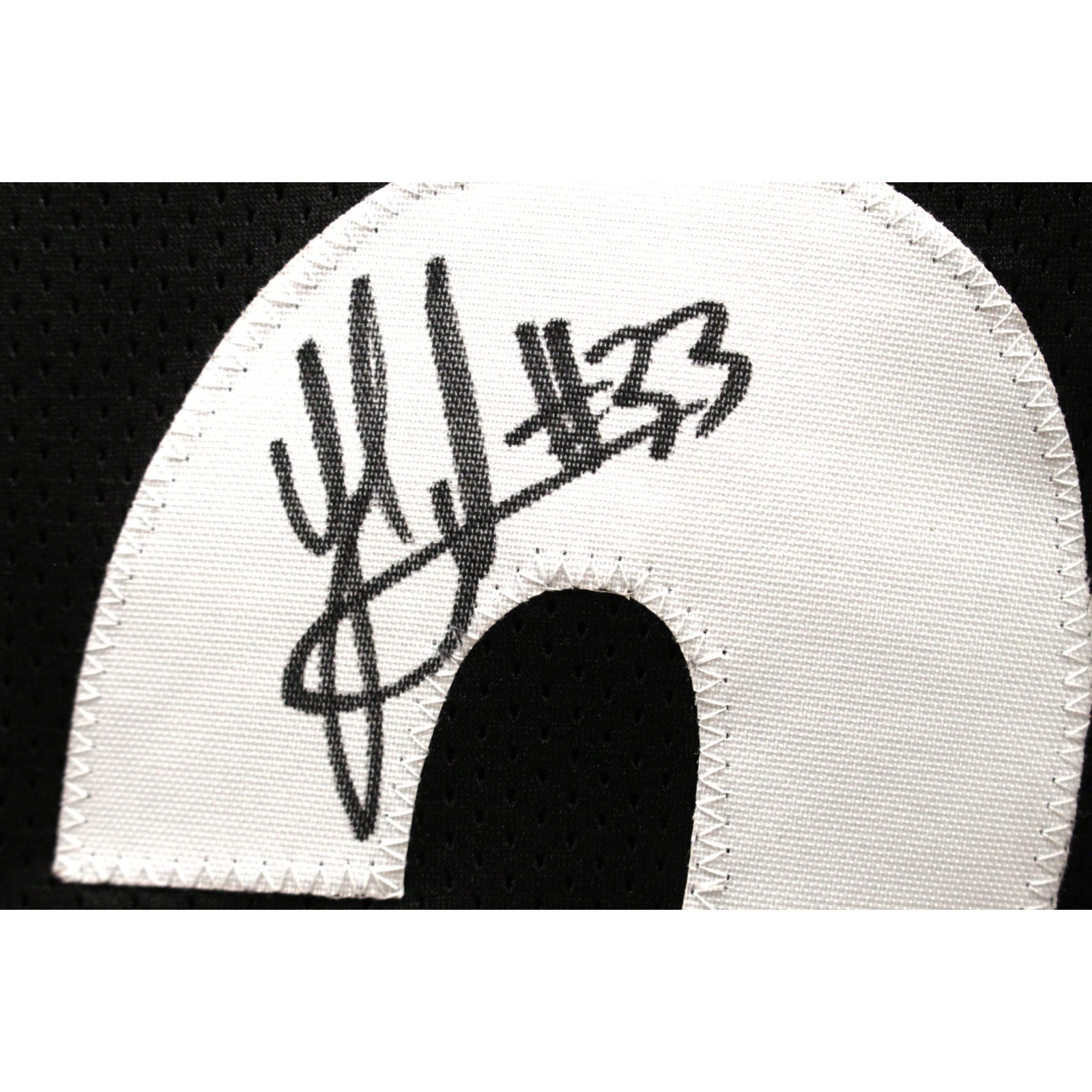 Jack Sawyer Autographed Pro Style Black Sz XL Jersey Beckett Witness 51628