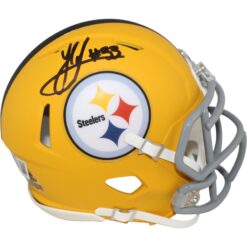 Jack Sawyer Autographed Pittsburgh Steelers Mini Helmet 25 ALT Beckett WIT 53155