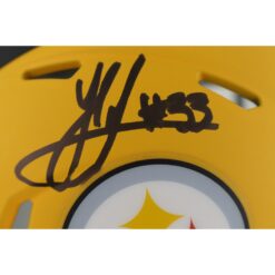Jack Sawyer Autographed Pittsburgh Steelers Mini Helmet 25 ALT Beckett WIT 53155
